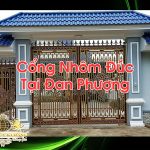 Cổng Nhôm Đúc Tại Đan Phượng