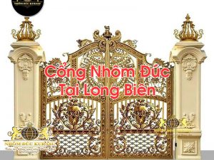 Cổng Nhôm Đúc Tại Long Biên