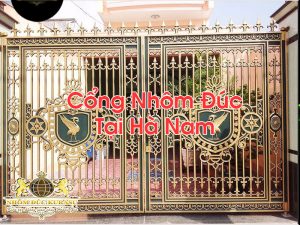 Cổng Nhôm Đúc Tại Hà Nam